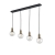 ΦΩΤΙΣΤΙΚΟ ΚΡΕΜΑΣΤΟ ΜΑΥΡΟ  TRIO  LIGHTING