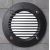 LETI 100 ROUND-GR BLACK FUMAGALLI